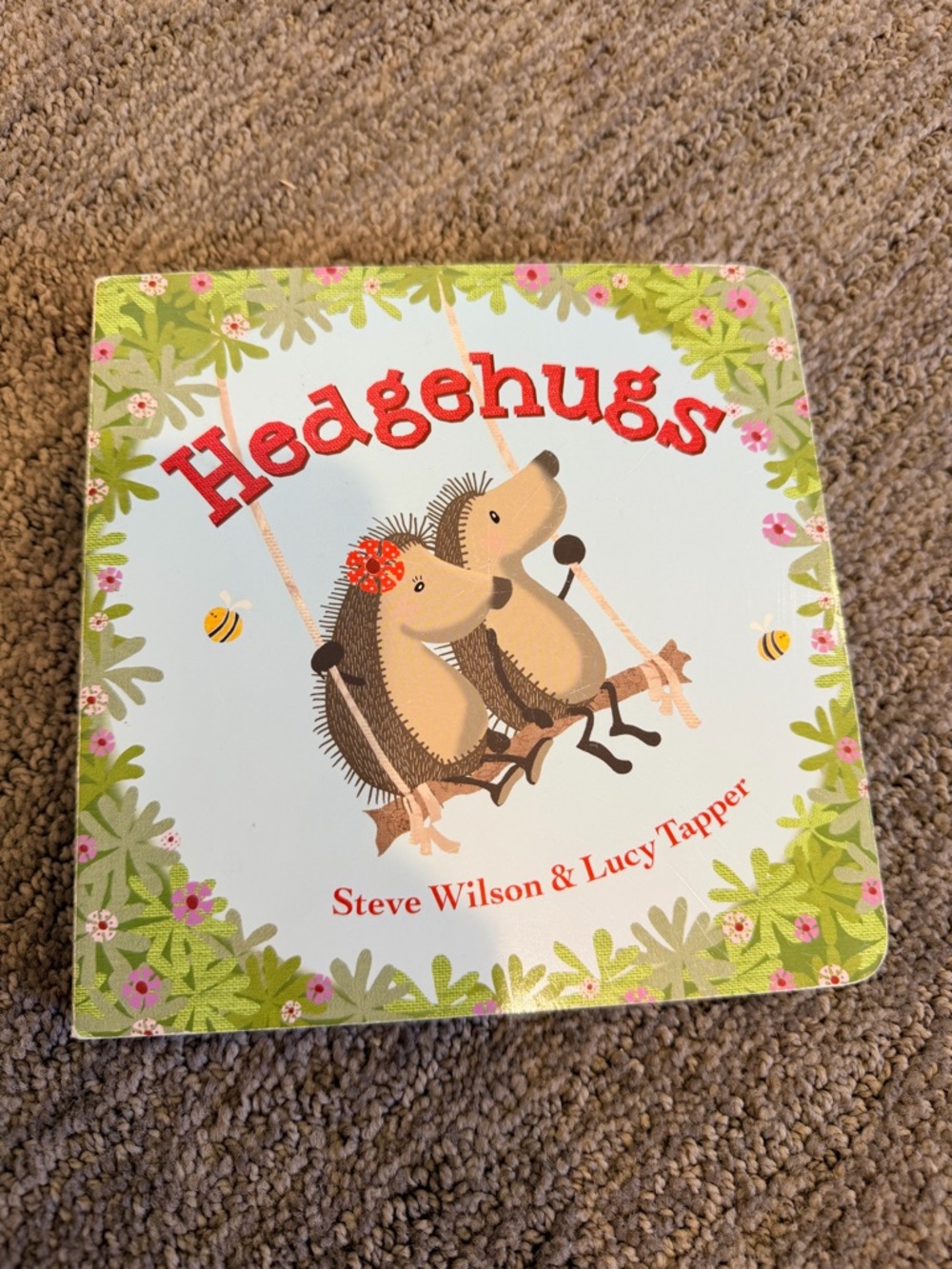 Hedgehugs by Steve Wilson Board Book Story